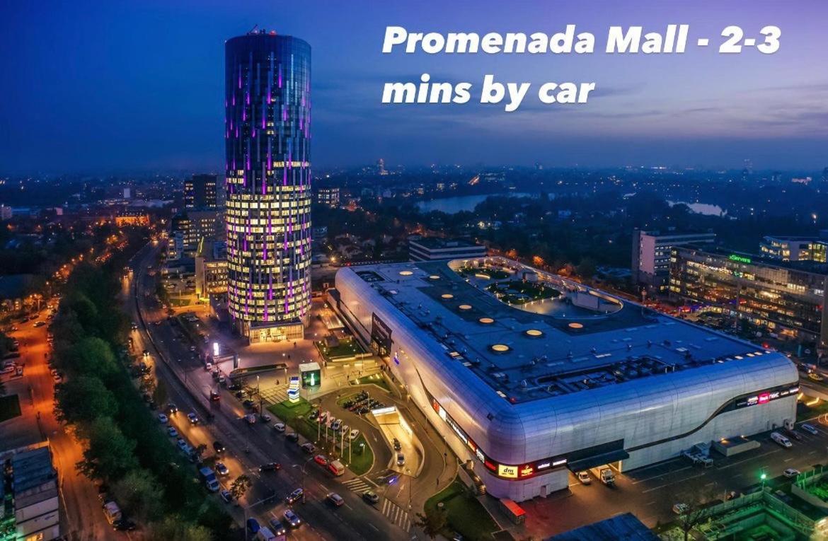 Cozy Apartment With Self Check-In Near Promenada Mall And Verdi Park Bucureşti Exterior foto